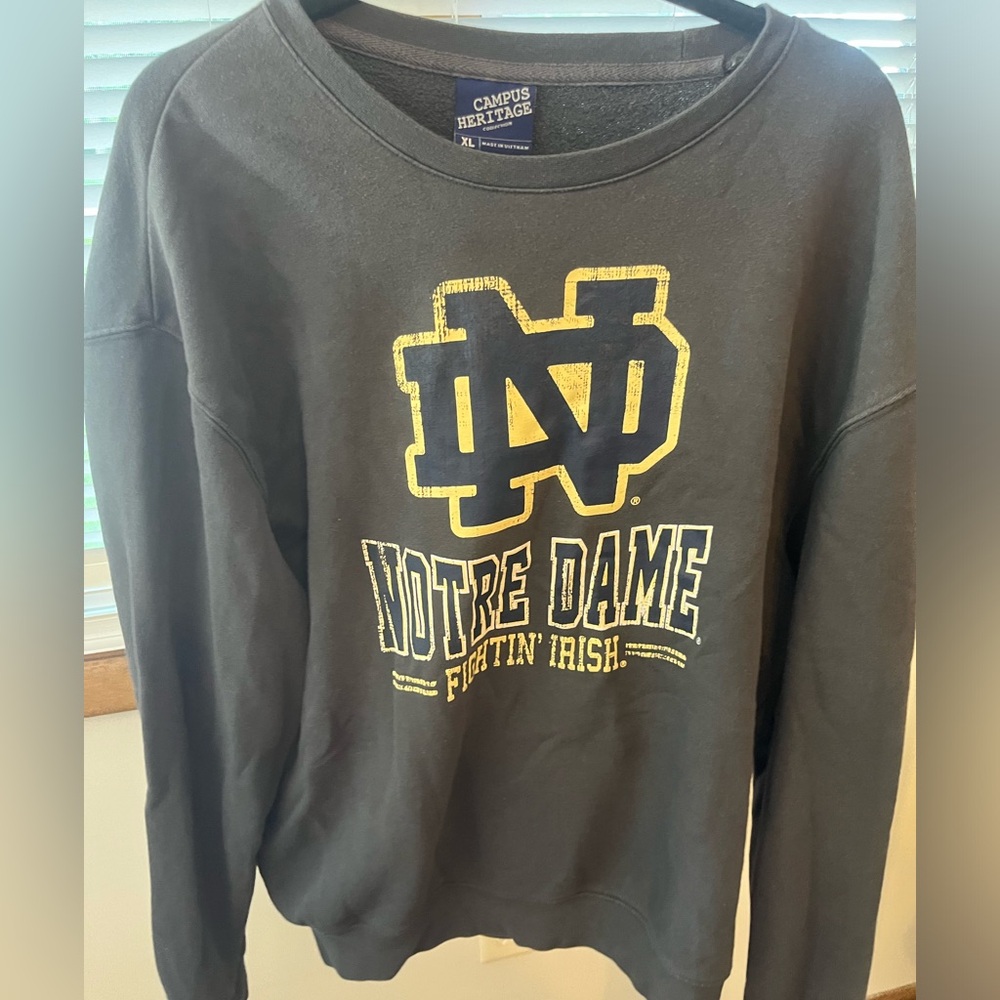 Notre Dame crewneck sweatshirt